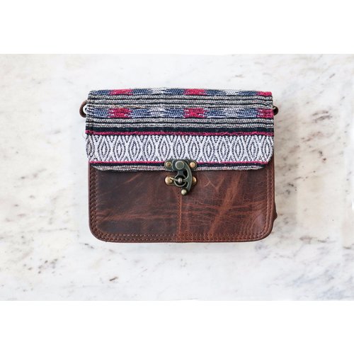 Hello Gorgeous...Fabric and Leather Bag Hello Gorgeous...Fabric and Leather Bag
