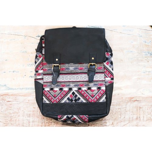 Take Me Around World Leather Backpack Take Me Around World Leather Backpack