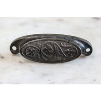 Eastlake Oval Shaped Pull