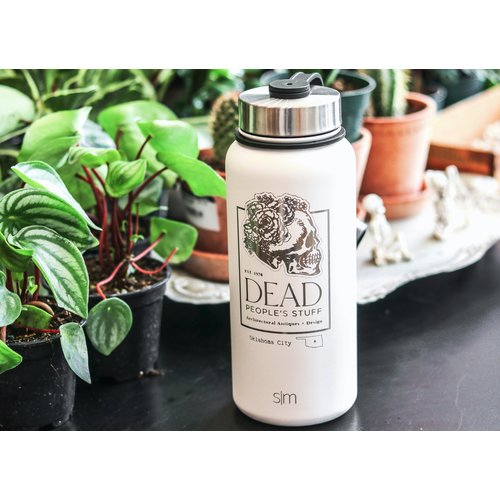 Dead People's Stuff Engraved Design- Osage Shield 32oz Thermo