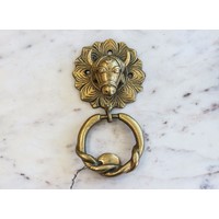 Brass Cow Head Door Knocker