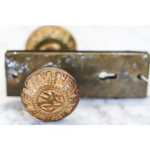 Pair of Arabic Door Knobs from 1880 Pair of Arabic Door Knobs from 1880