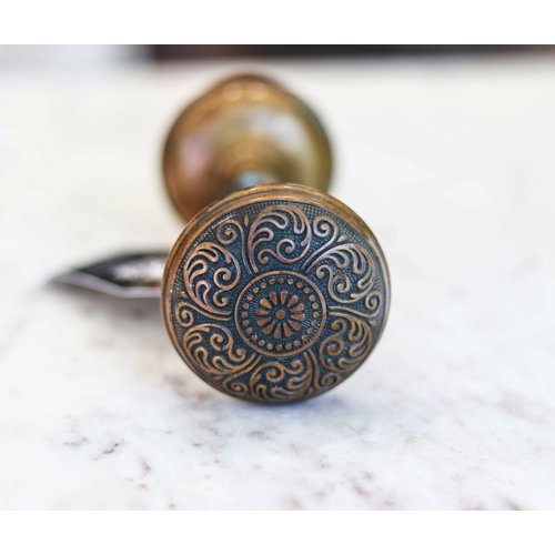 Pair of Art Nouveau Door Knobs Pair of Art Nouveau Door Knobs