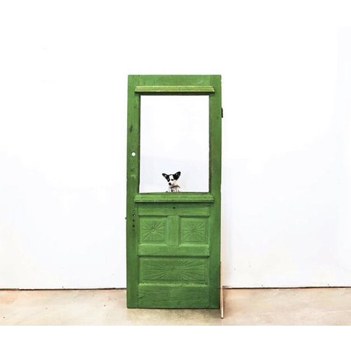 3 Panel Half Light Door(Green) 3 Panel Half Light Door(Green)