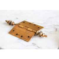 Brass Victorian Door Hinge with Loose Pin