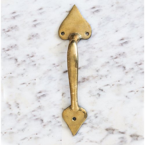 Brass Plain Golden Door Handle from India Brass Plain Golden Door Handle from India