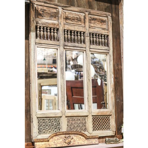 Reclaimed Mirror Partition from Northern India Reclaimed Mirror Partition from Northern India
