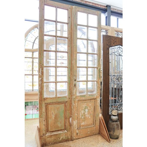 1 Panel 12 Light Double Doors from France 1 Panel 12 Light Double Doors from France