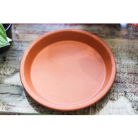 10.75" Terracotta Saucer