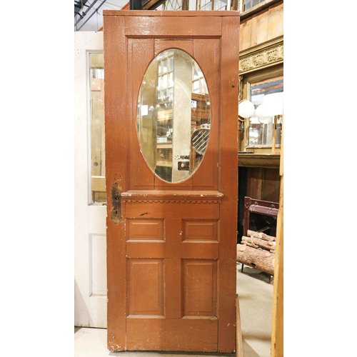4 Panel Half Light Door with Oval Glass 4 Panel Half Light Door with Oval Glass