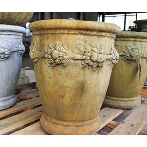 Ancient Aged Large Cherry Planter