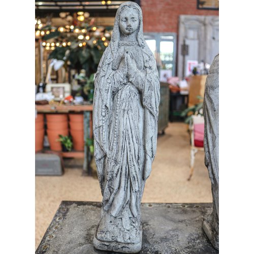 Aged Stone Statue Of Mary Aged Stone Statue Of Mary