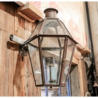 Hexagonal Gas Sconce Light