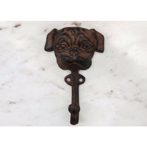 Rustic Iron Dog Wall Hook Rustic Iron Dog Wall Hook