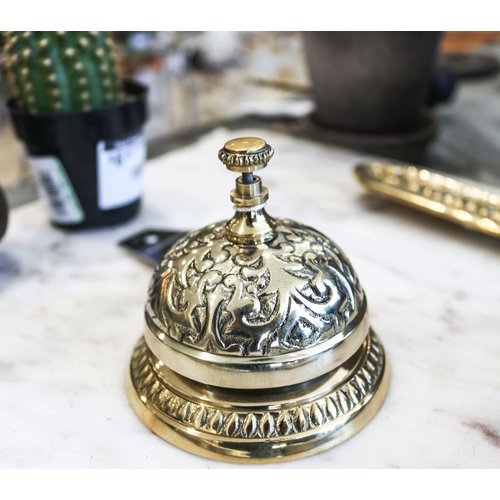 Brass Victorian Desk Bell