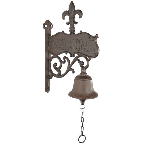 Fleur-De-Lis Welcome Bell Fleur-De-Lis Welcome Bell