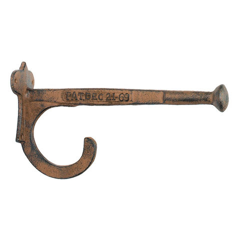 Wall Hook - Pat 12-21-69 Wall Hook - Pat 12-21-69