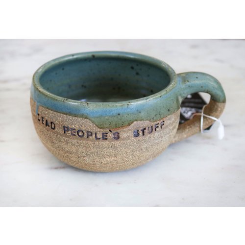 Soft Green Hand Thrown Mug By Sage Soft Green Hand Thrown Mug By Sage