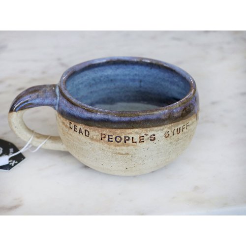 Periwinkle Hand Thrown Mug by Sage Periwinkle Hand Thrown Mug by Sage