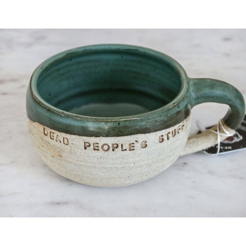 Cali Green Hand Thrown Mug By Sage Cali Green Hand Thrown Mug By Sage