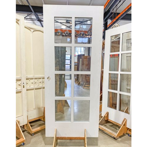 Modern 8 Light White Door Modern 8 Light White Door