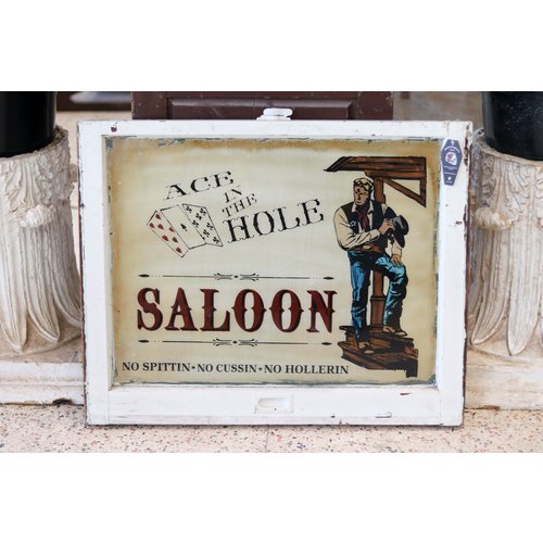 Sign from St. Louis - Ace in the Hole Saloon Sign from St. Louis - Ace in the Hole Saloon