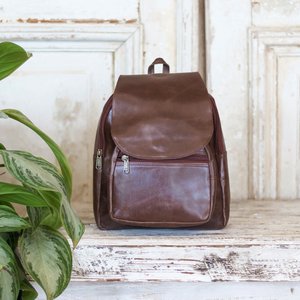 Marshe Leather Backpack by Marshé