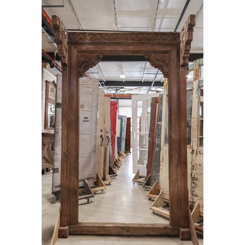Indian Ornate Wooden Carved Frame Indian Ornate Wooden Carved Frame