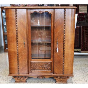 Glass Ornate Cabinet