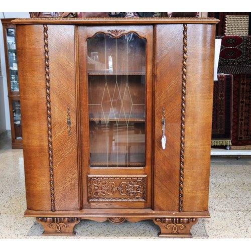 Glass Ornate Cabinet Glass Ornate Cabinet