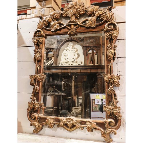 Golden Wood Mirror Golden Wood Mirror