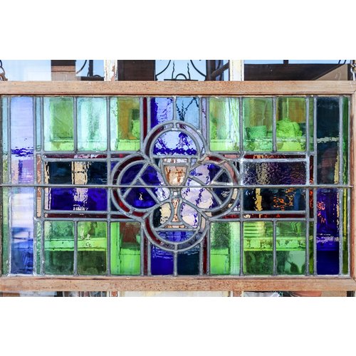 Stained Glass Window - The Holy Grail Stained Glass Window - The Holy Grail
