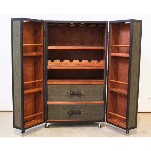 Schultz Rolling Wine Trunk Schultz Rolling Wine Trunk
