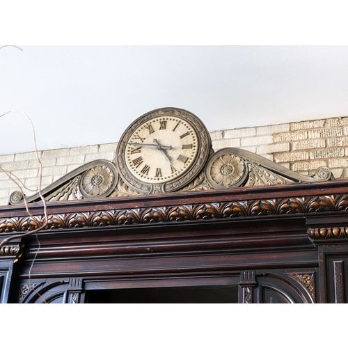 Victorian Style Floral Clock