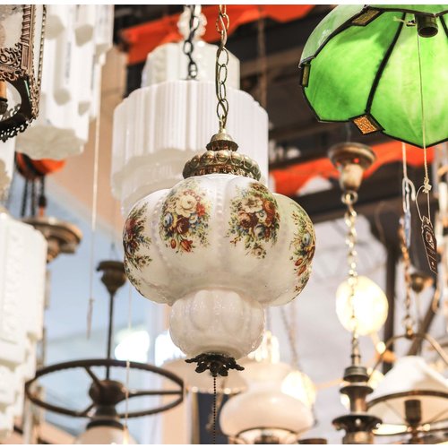 Brass Victorian Hanging Light Brass Victorian Hanging Light
