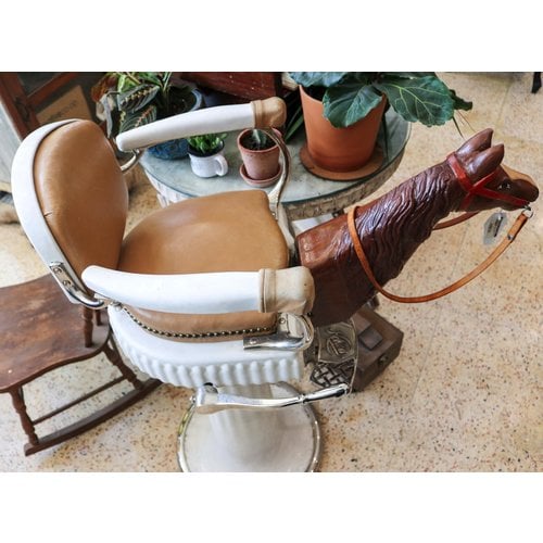 Child's Barber Chair with Pony