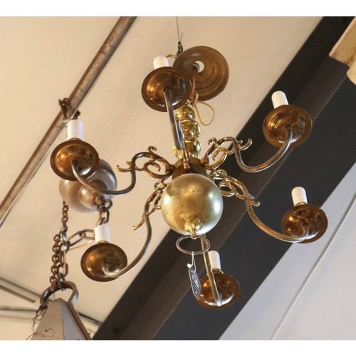 Brass Candelabra Chandelier