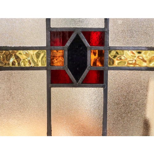English Stained Glass- Maroon and Gold Belt English Stained Glass- Maroon and Gold Belt