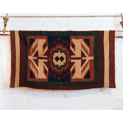 Marshé Home- Guatemala Hand-Woven Wool Rug, No. 13 Marshé Home- Guatemala Hand-Woven Wool Rug, No. 13