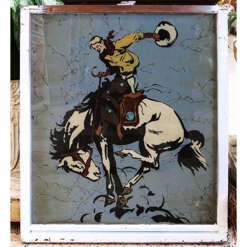 Sign from St. Louis - Cowboy & Horse Sign from St. Louis - Cowboy & Horse