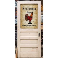 Red Feather Farms White 3 Panel Door