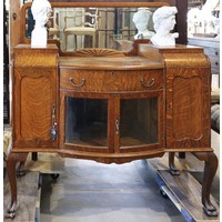 1920's Cabinet w/ Beveled Glass -Killers of the Flower Moon Film