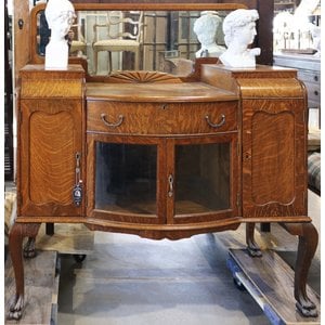 1920's Cabinet w/ Beveled Glass -Killers of the Flower Moon Film