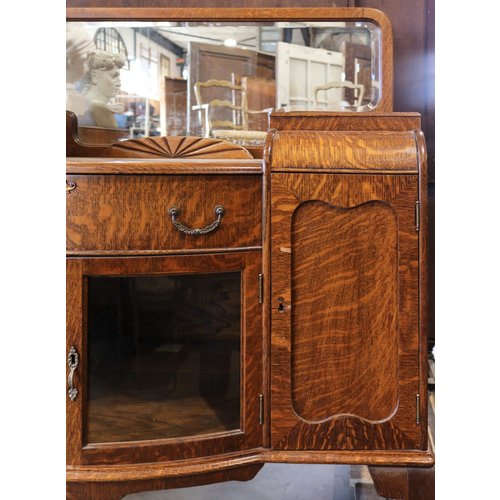 1920's Cabinet w/ Beveled Glass -Killers of the Flower Moon Film
