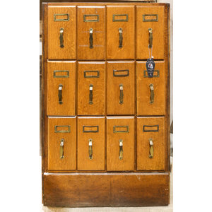 1900's Filing Cabinet -Killers of the Flower Moon Set