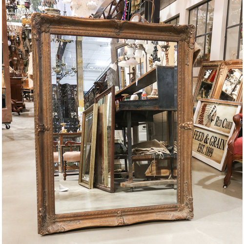 Gold Ornate Beveled Mirror Gold Ornate Beveled Mirror