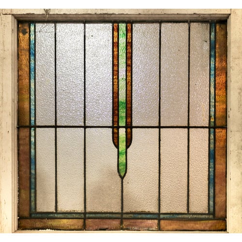 Stained Glass Window - Multicolor and Cloudy