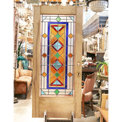Stained Glass Door by David Abney