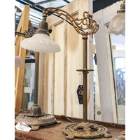 1920s Brass Desk Lamp