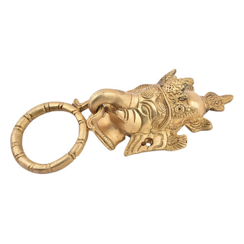 Brass Big Ganesha Door Knocker